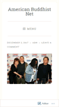 Mobile Screenshot of americanbuddhist.net